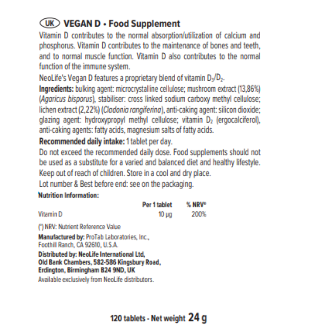 Vegan D (Vitamin D)