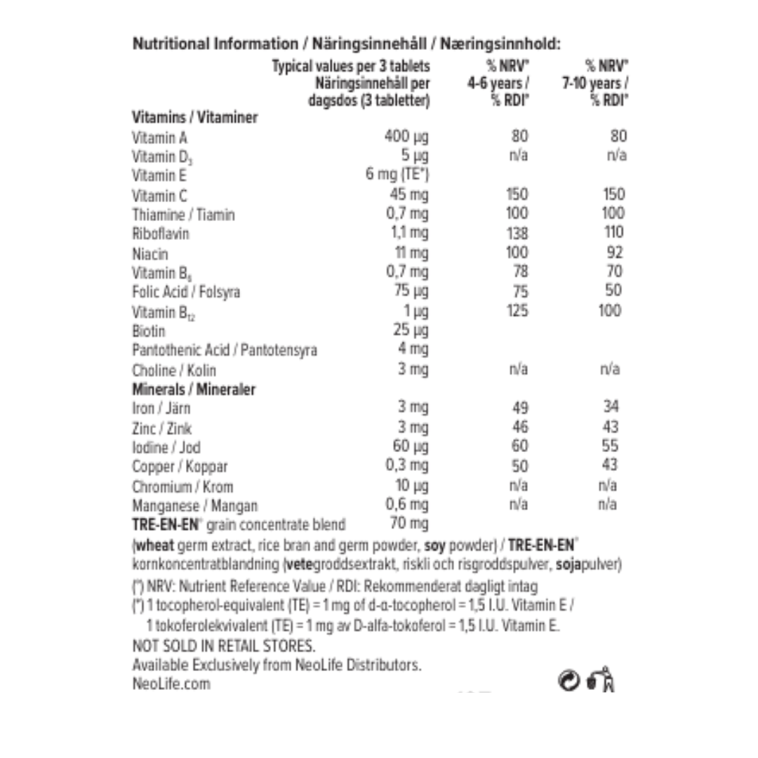Chewable Vita Squares