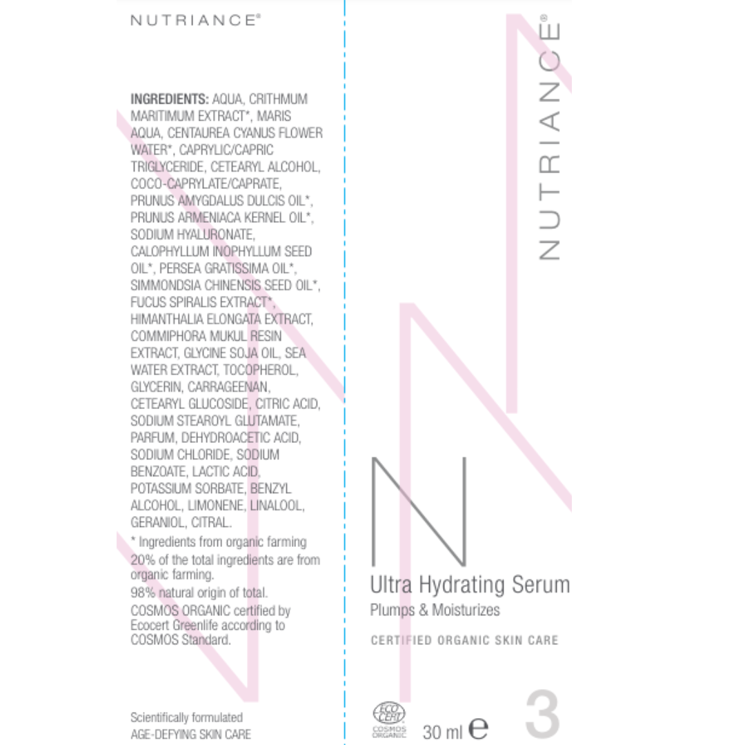 Ultra Hydrating Serum (Normal to Dry skin)
