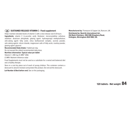 Sustained Release Vitamin C